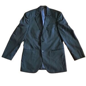 Cashmere Alfani 39R Men's Black Regular Fit Suit Coat Jacket Blazer